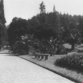Bellagio, villa Trivulzio, dettaglio del giardino.