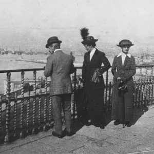 Genova, Luigi Alberico Trivulzio con la moglie Maddalena Cavazzi della Somaglia, 24 settembre 1914.